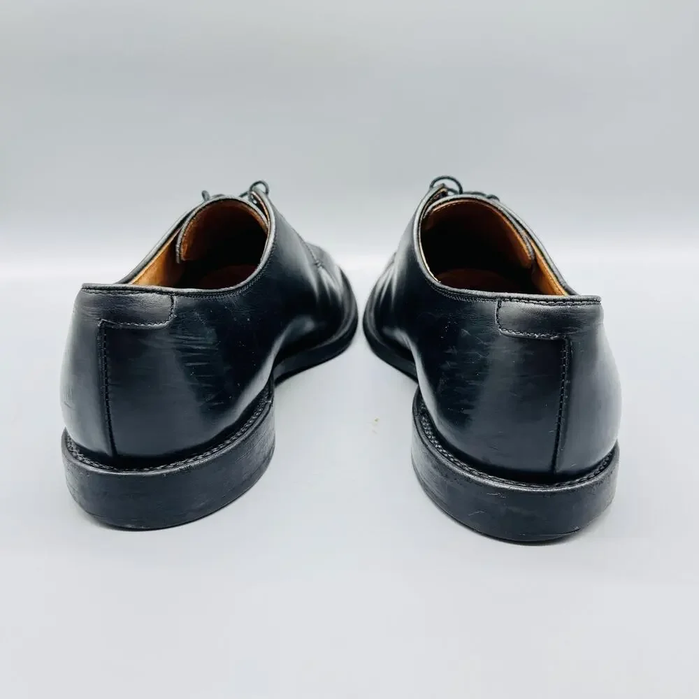 Allen Edmonds Shoes Men 10 Black Delray Leather Dress Oxford Casual Comfort USA
